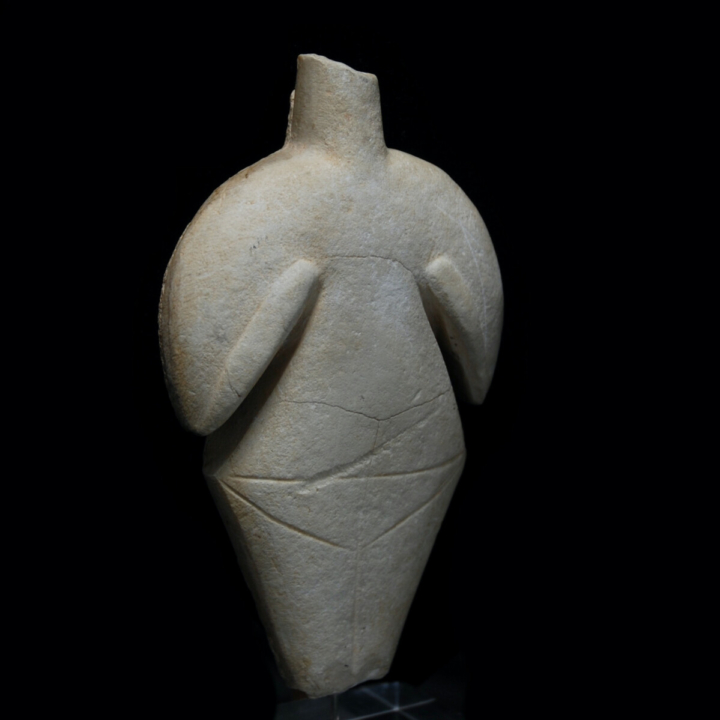 Large Marble Torso of a Kiliya Idol – Christoph Bacher